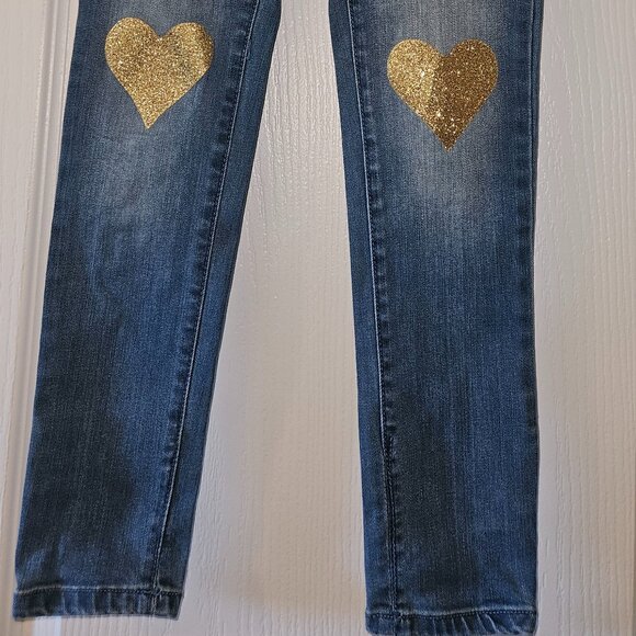 Cat & Jack Super Stretch Girls Jeans Jeggings Size 8 Like New - Picture 2 of 4